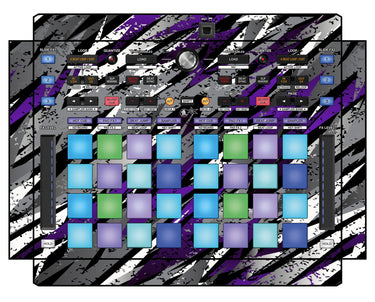 Pioneer DJ DDJ XP 1 Skin Sparkasm Purple